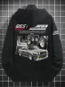 🏎️ Legends of the Street: The Zil Attire E30 Graphic Hoodie