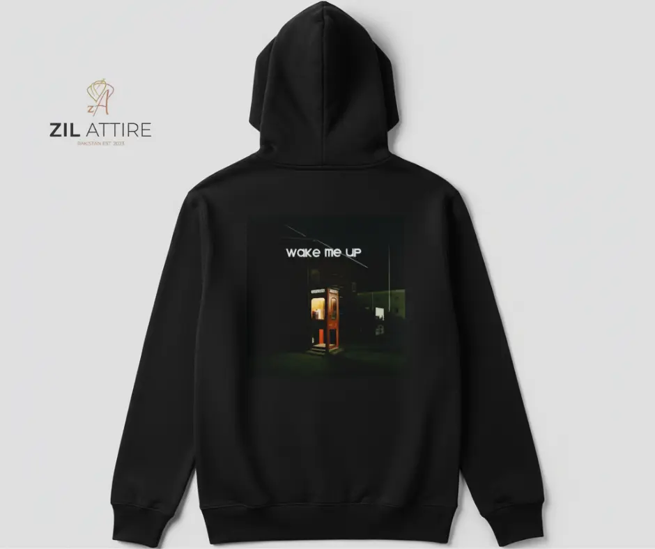 ZIL ATTIRE 'WAKE ME UP' Hoodie.