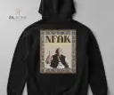 "Framed by Royalty: The Classic 'NFAK Portrait' Collector's Hoodie."
