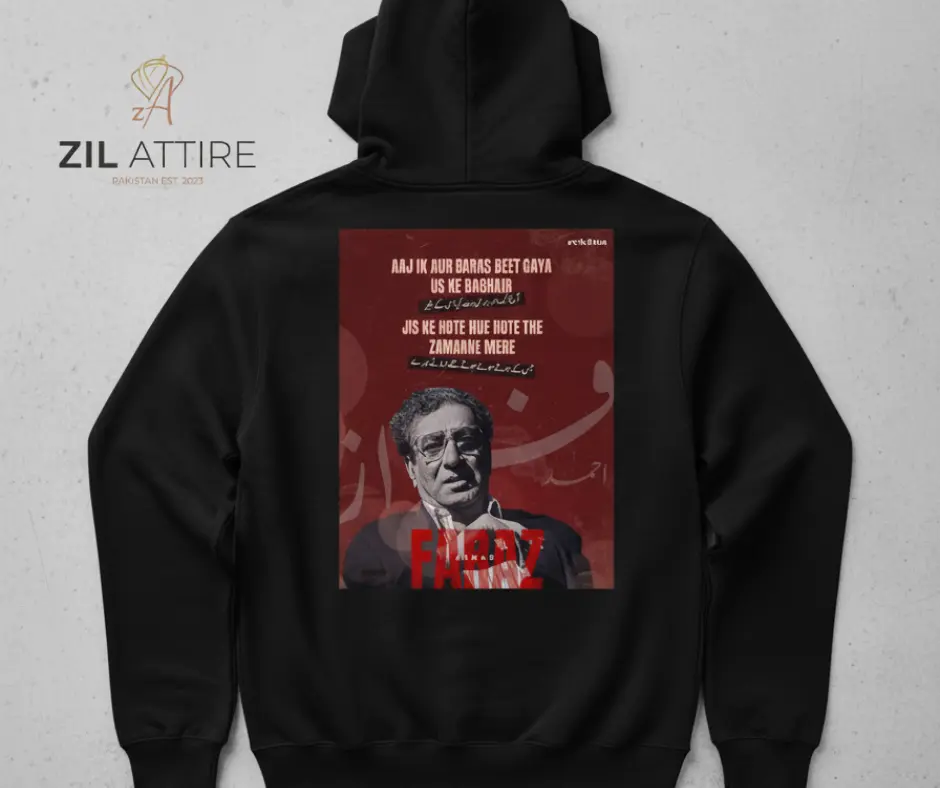 "Wear the Revolution. 🗣️ The Timeless Poetry of Faiz Ahmad Faiz."