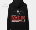 ⚽ Title: "VIVA RONALDO: The Young Devil Hoodie"
