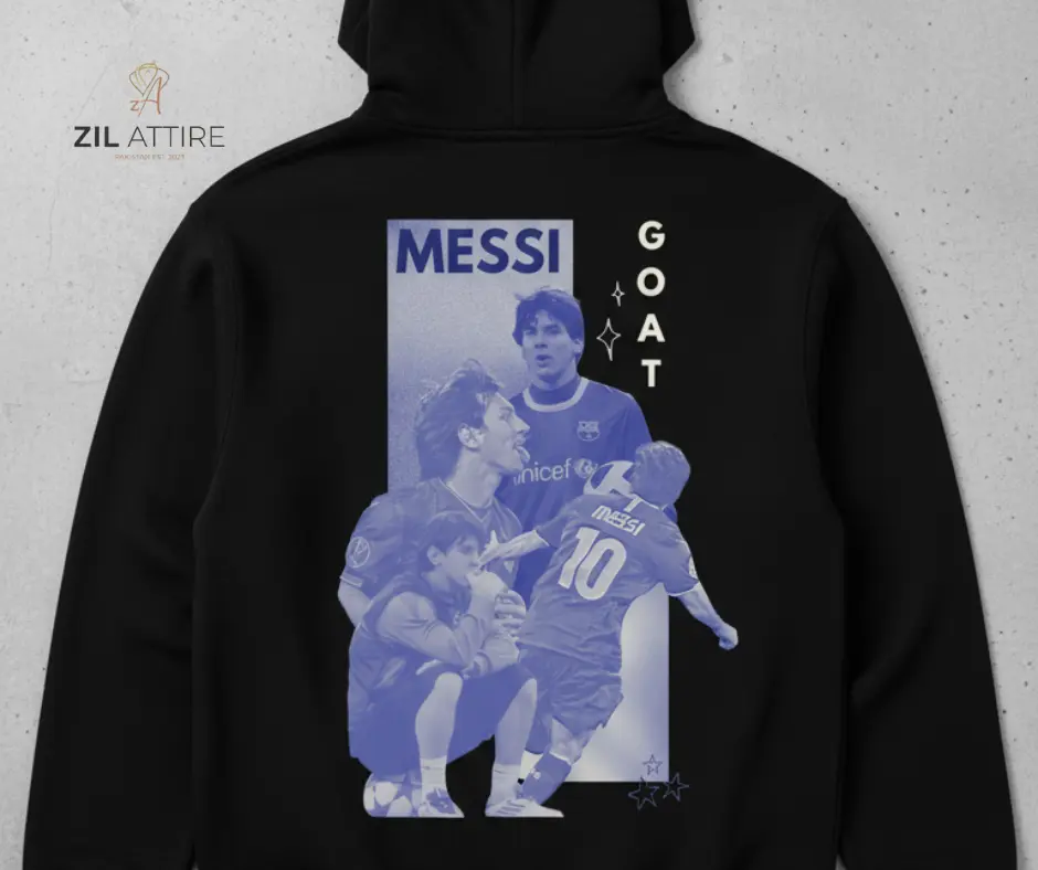 🐐 Title: "The Evolution of the G.O.A.T. Hoodie"