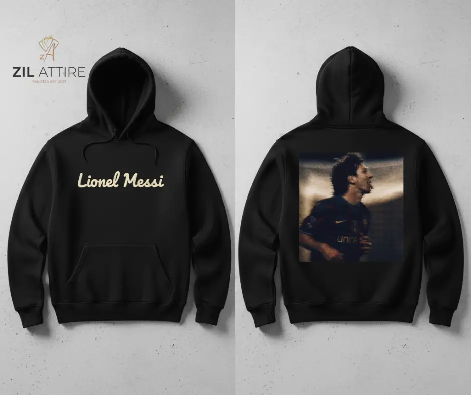 The Humble Beginnings: Messi Nostalgia Hoodie